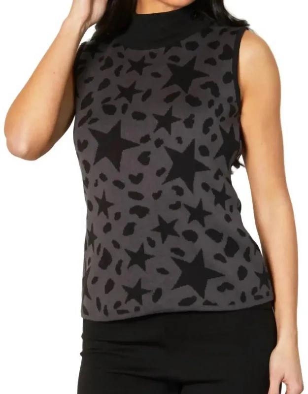 Sleeveless Circus Mock Tank