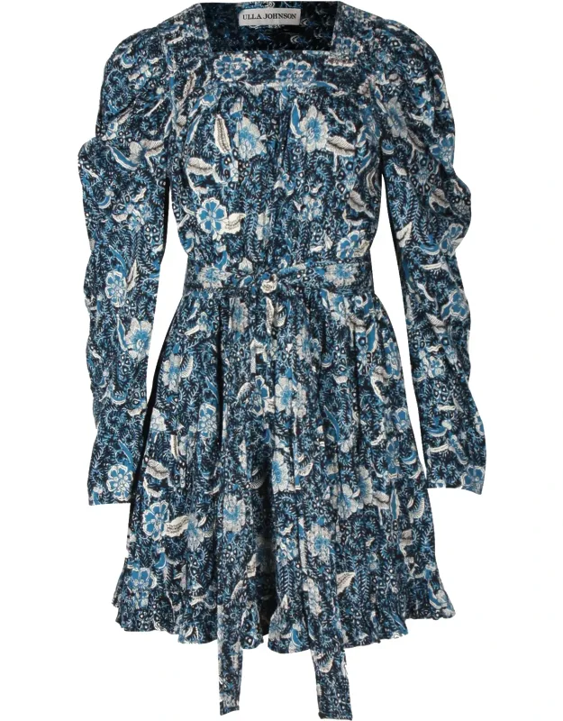 Floral-print Mini Dress