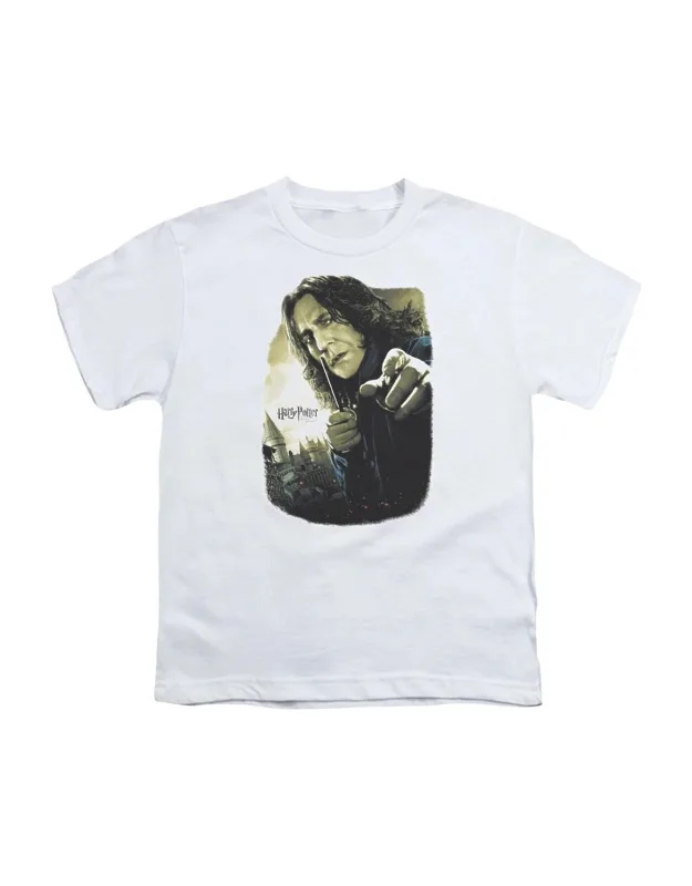 Harry Potter Snape Poster Short Sleeve Tee - Stylish For Everyday Wear, 100% Cotton