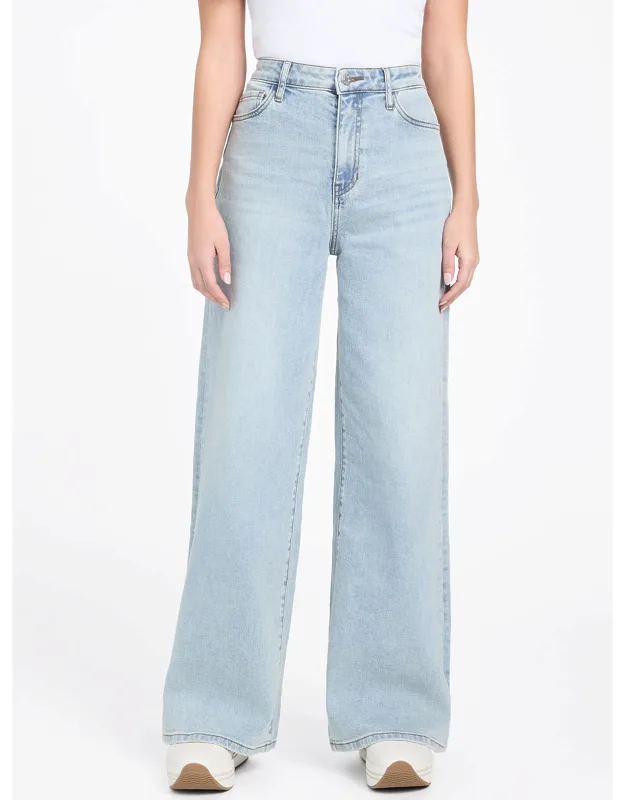 Lisbeth Wide Leg Denim Trousers