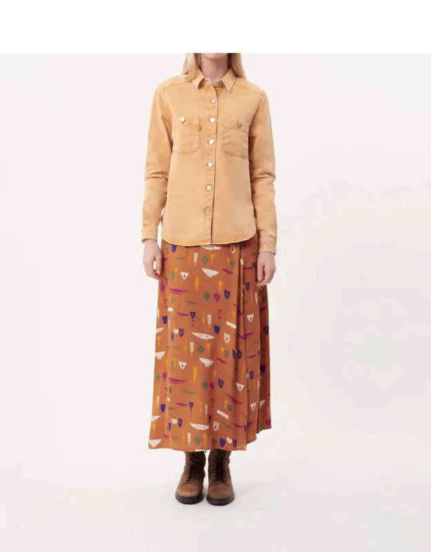 Adina Overshirt Top