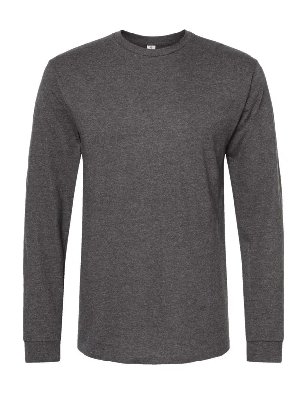 Jersey Long Sleeve T-shirt - 100% Ringspun Cotton, Reactive-dyed For Longer Lasting Color
