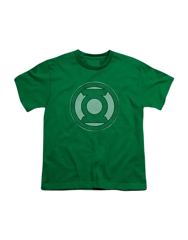 Green Lantern Hand Me Down Short Sleeve Youth Tee - Stylish For Everyday Wear, 100% Cotton