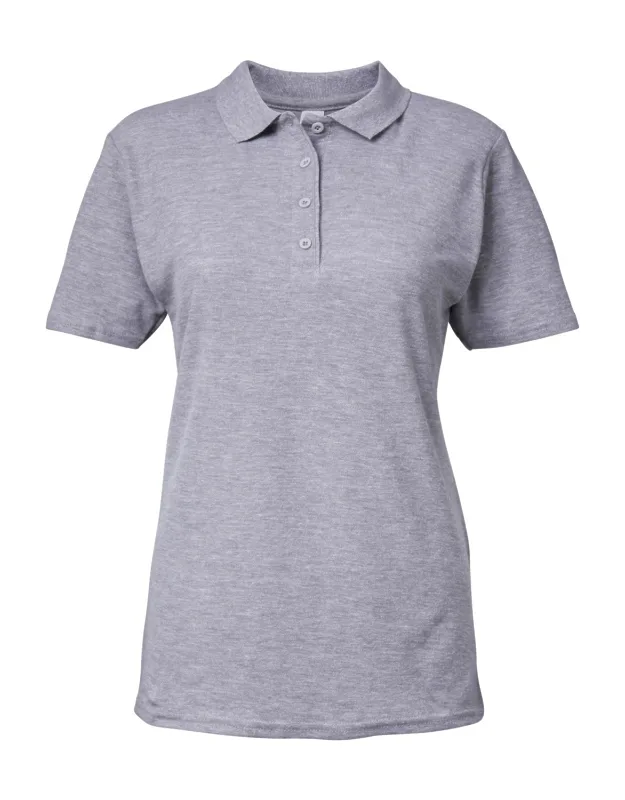 Softstyle Short Sleeve Double Pique Polo Shirt