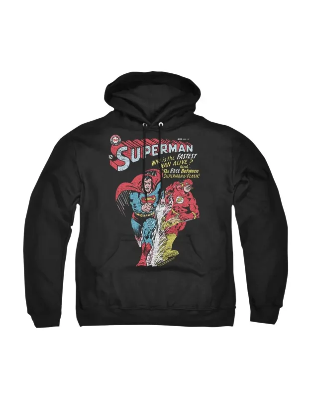 Justice League Of America Fastest Pull Over Hoodie - Stylish For Everyday Wear