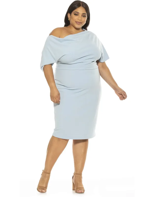 Olivia Dress - Approx. 42" Length, Off-the-shoulder Silhouette