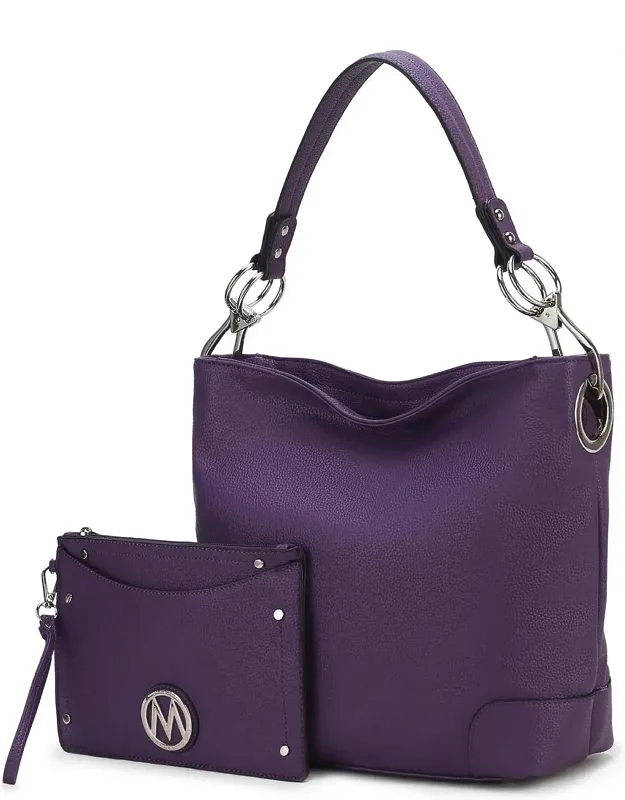 Viviana Hobo Bag With Wristlet