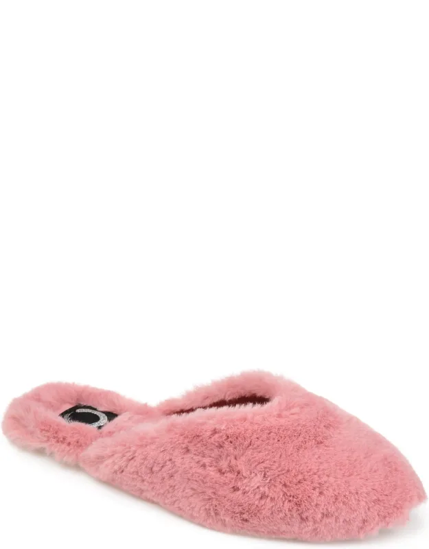 Faux Fur Sundown Slippers