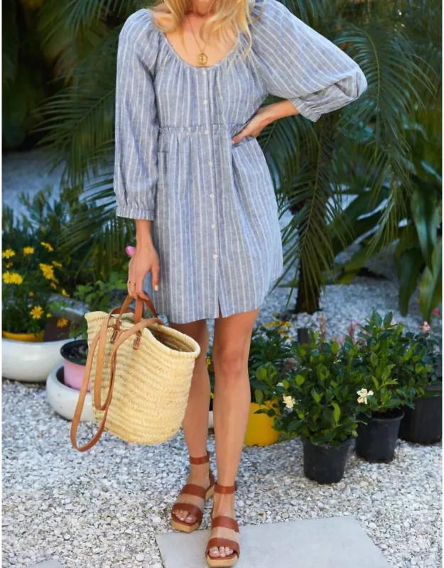 Jasmine Button Dress