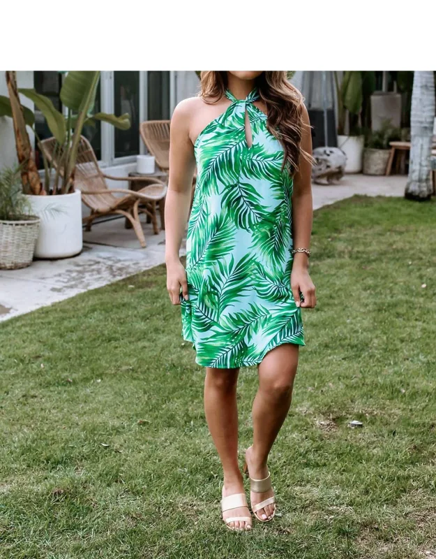 Tropicale Twist Swing Dress