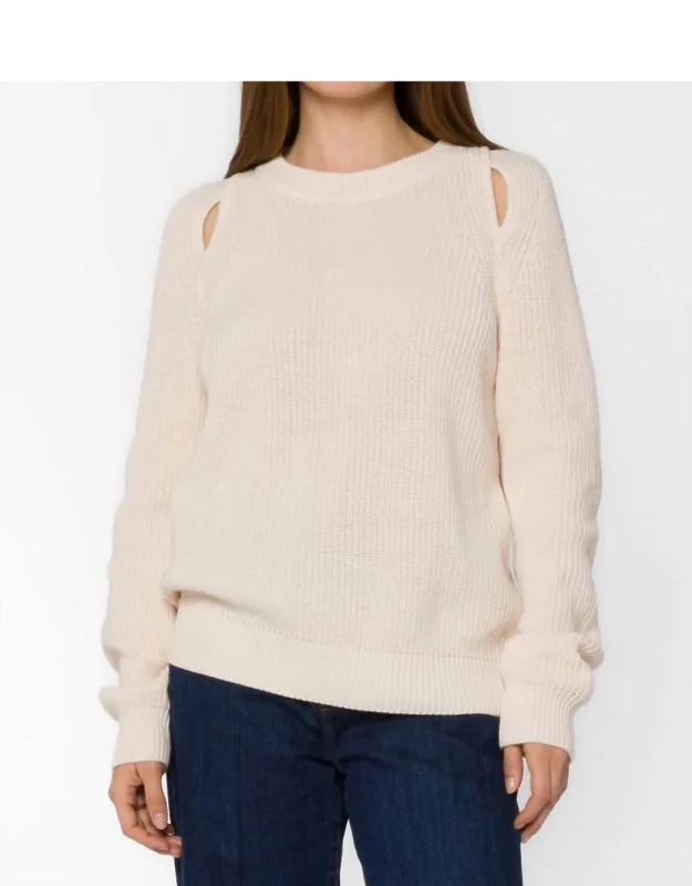 Cutout Sweater