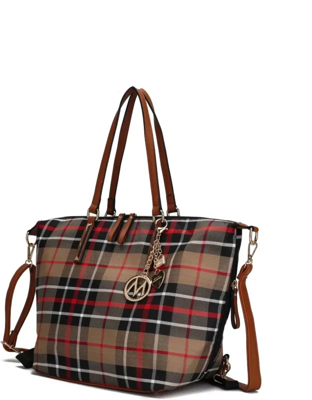 Layla Tote And Backpack With Spacious Interior And Waterproof Shoe Pocket