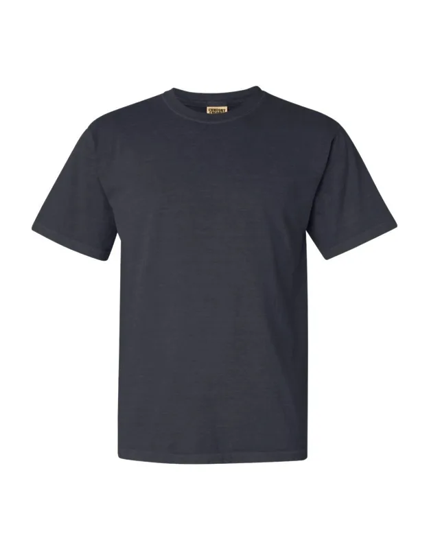 Comfort Colors Garment-dyed Heavyweight T-shirt, Relaxed Fit, Twill Taped Neck And Shoulders