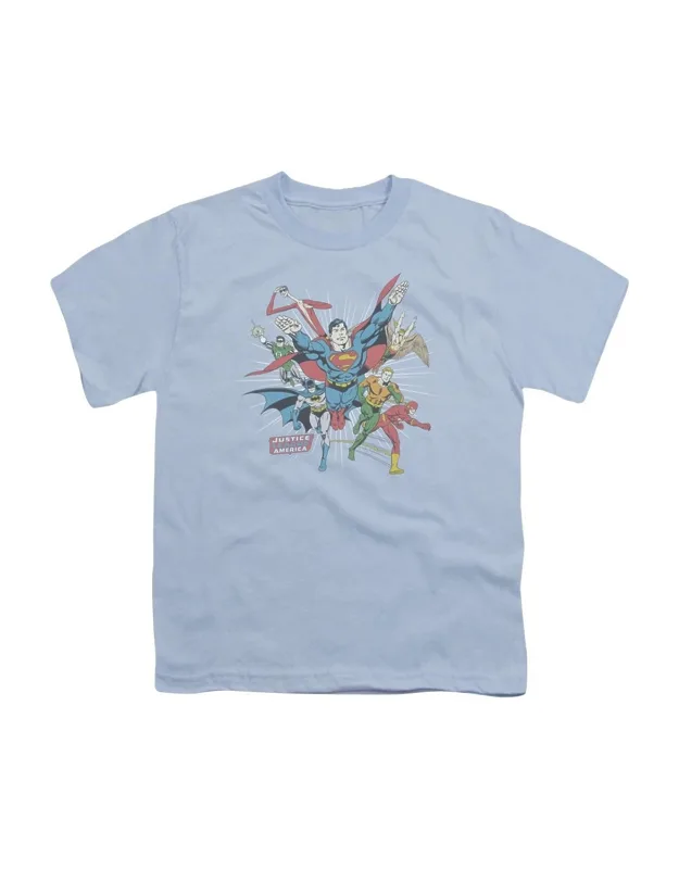 Dc Comics Lead The Charge Short Sleeve Youth Tee - Stylish & Easy