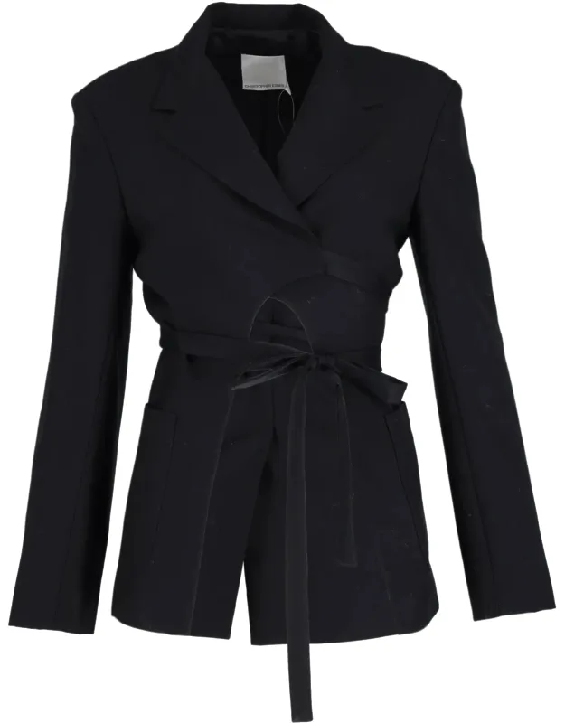 Tie-waist Blazer
