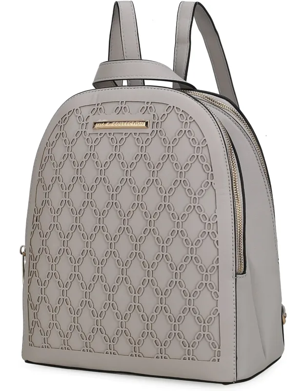 Sloane Vegan Leather Multi-compartment Backpack