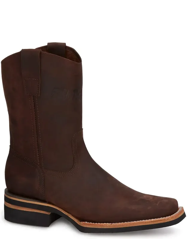 Forastero Western Suede Leather Boots With Cushioned Insole And Ultra Comfort Outsole