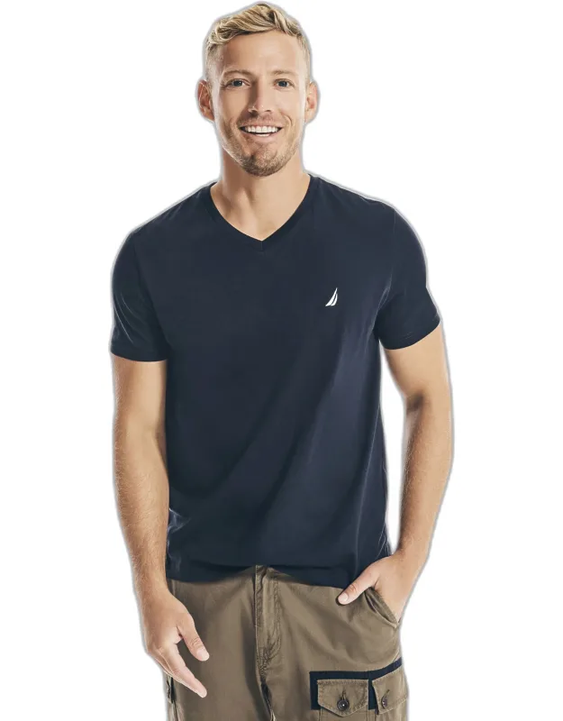 Premium Cotton V-neck T-shirt