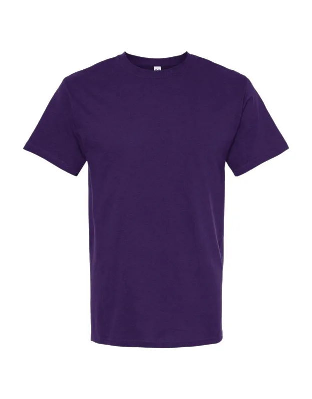 Gold Soft Touch T-shirt, 100% Cotton Preshrunk Jersey, Tear Away Label