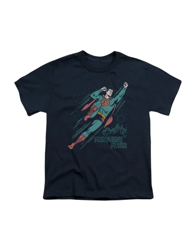 Superman Frequent Flyer Short Sleeve Tee - Stylish For Everyday Wear