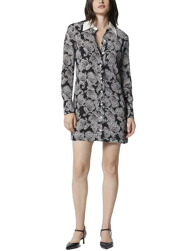 Gabriela Silk Shirtdress