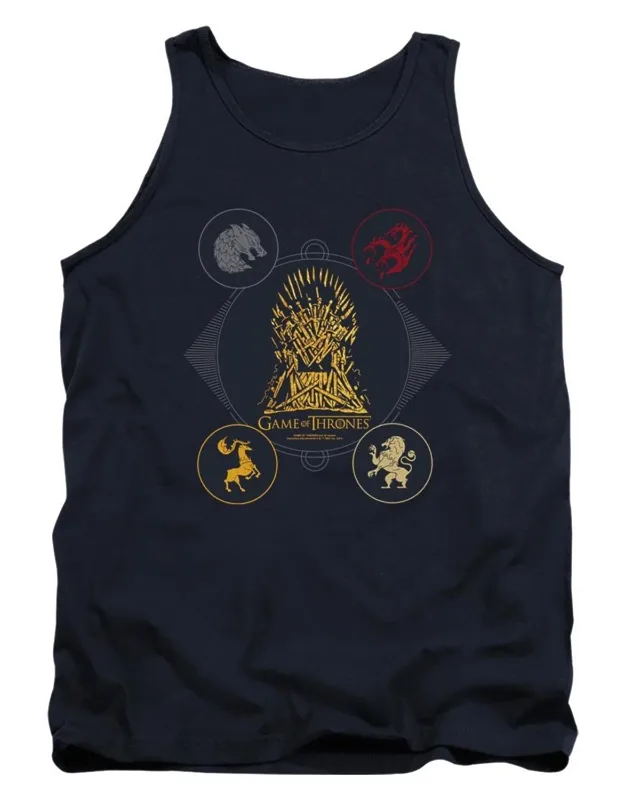 Game Of Thrones 4 Houses Tank Top