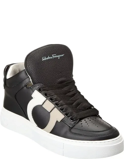 Marvelous Leather High-top Sneakers