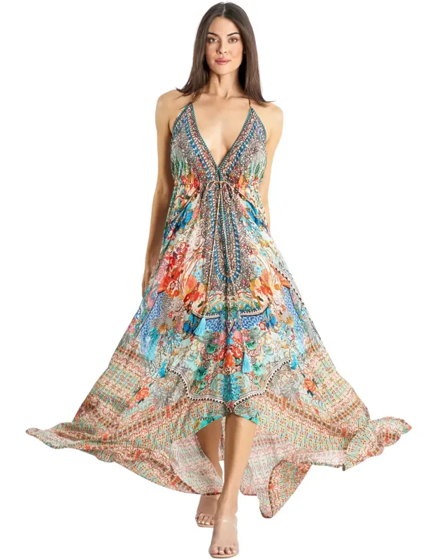 Ryland Halter Maxi Dress