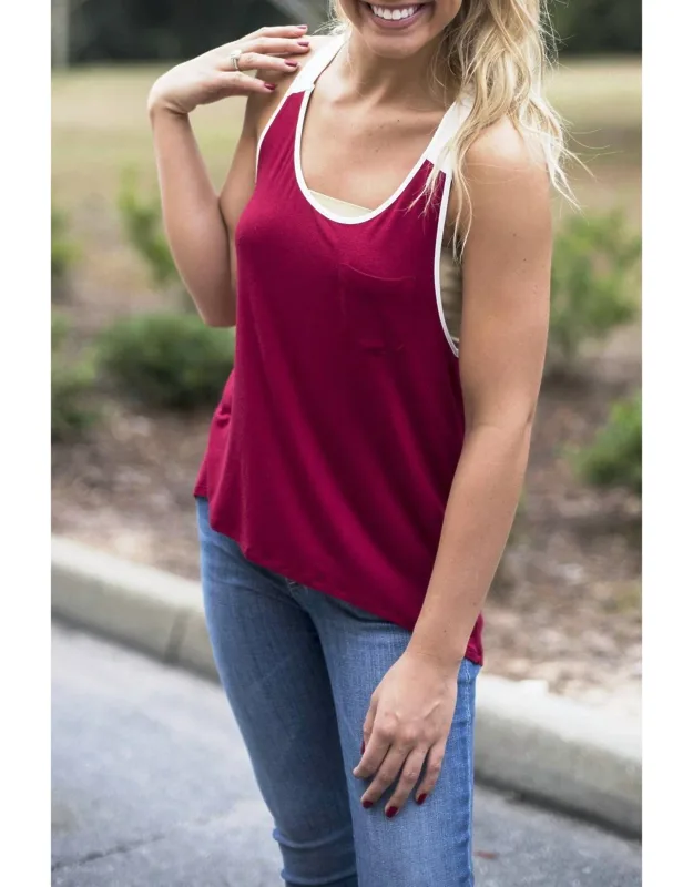 Color Block Tank