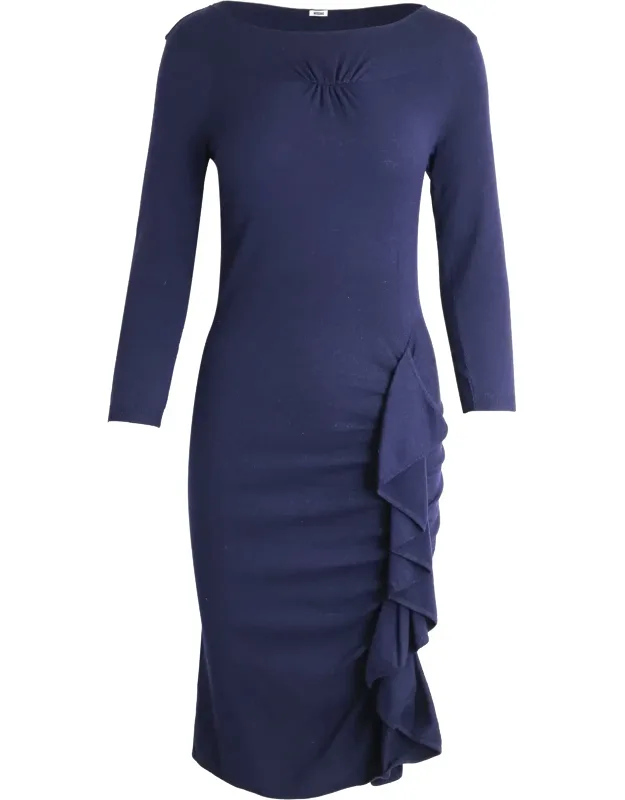 Ruffle Midi Dress