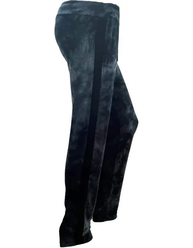 Tie Dye Track Jogger With Elastic Waistband And Drawstring
