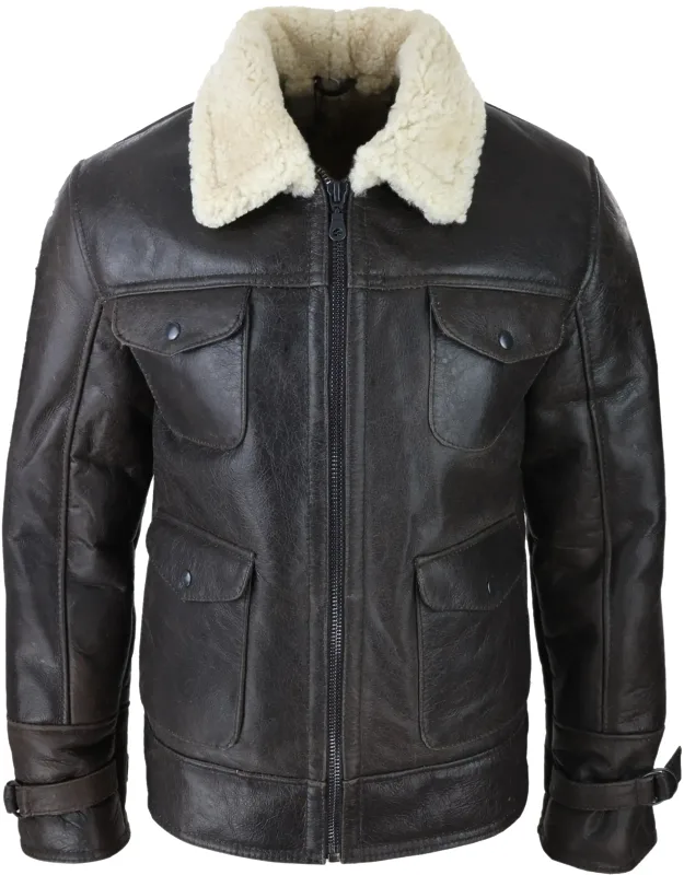 Sheepskin Winter Jacket
