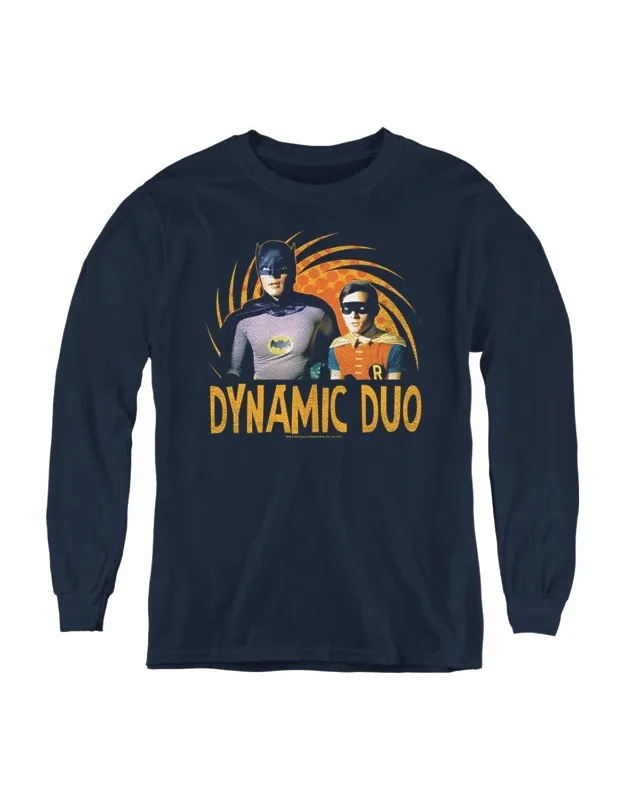 Batman Classic Tv Dynamic Long Sleeve Tee