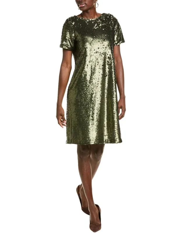 Sequin T-shirt Dress