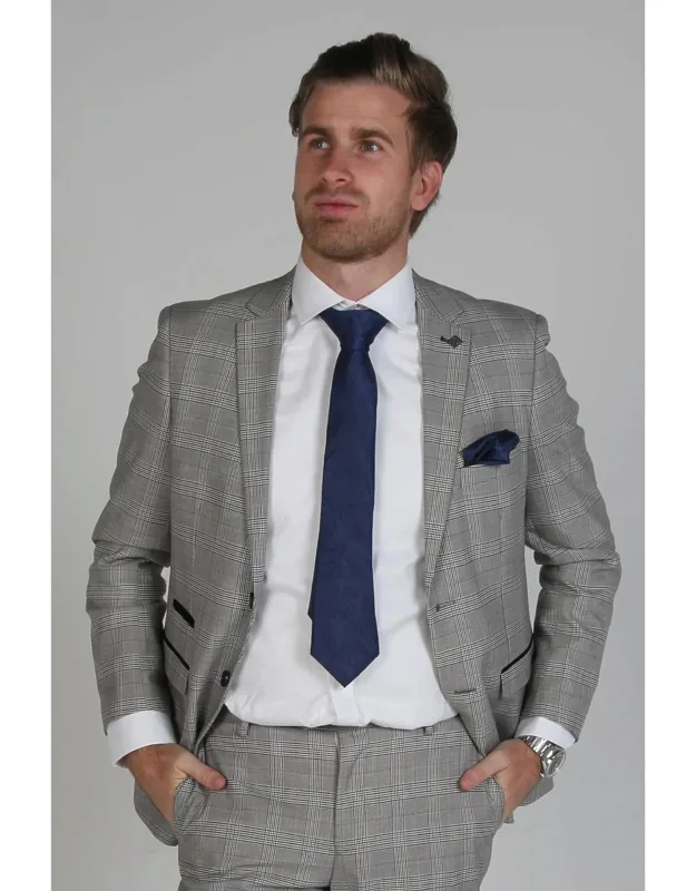 Hugo - Check Blazer Office Business Wear Timeless Elegance, Impeccable Craftsmanship