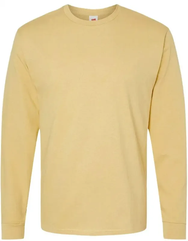 Essential-t Long Sleeve T-shirt - Classic Fit, Ribbed Cuffs