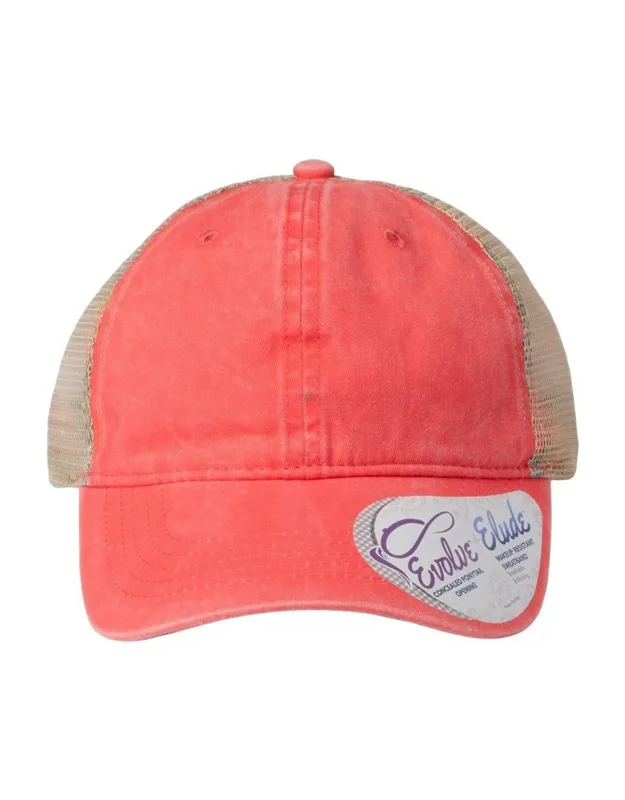 Infinity Her Cap With Concealed Ponytail Opening And Moisture-management Sweatband