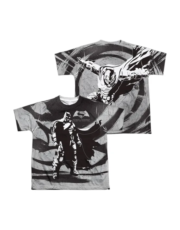 Batman V Superman Contrast Short Sleeve Tee