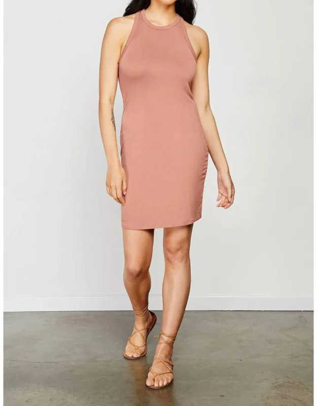 Kaylee Dress - Sleeveless Mini In Soft Ecovero Rayon