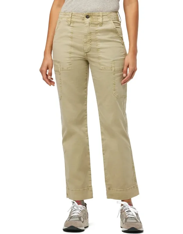 Utility High Rise Straight Leg Jeans