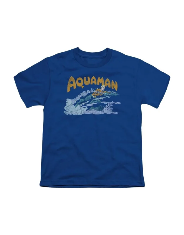 _aquaman Swim Short Sleeve Youth Tee / T-shirt Stylish Easy_