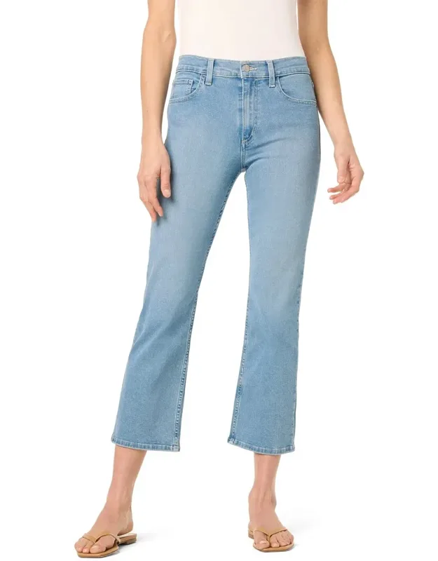 Denmark High Rise Crop Bootcut Jeans