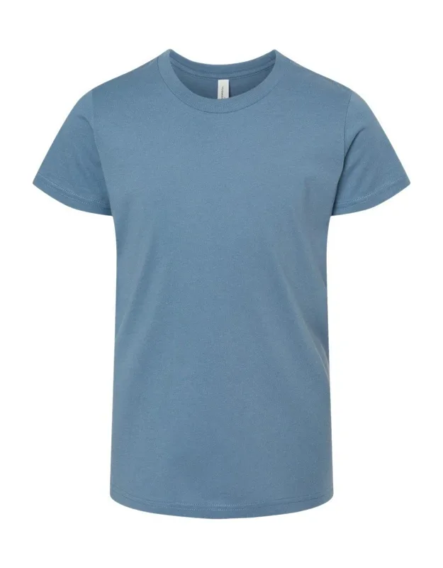 Youth Jersey Tee 100% Airlume Combed Cotton, Retail Fit