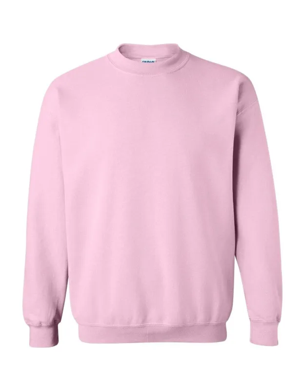 Gildan Heavy Blend Crewneck Sweatshirt, Midweight Fleece Fabric
