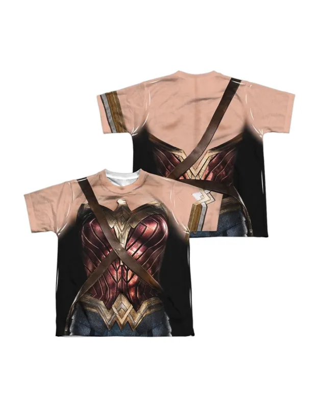 Justice League Movie Wonder Woman Uniform Short Sleeve Tee