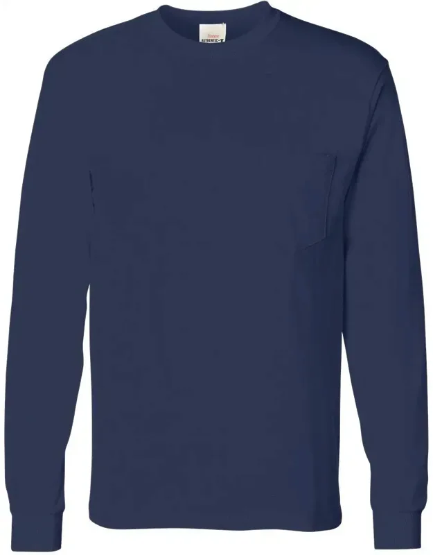 Long Sleeve Pocket T-shirt