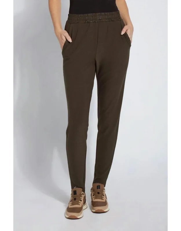 Autumnal Gathered Waist Pants