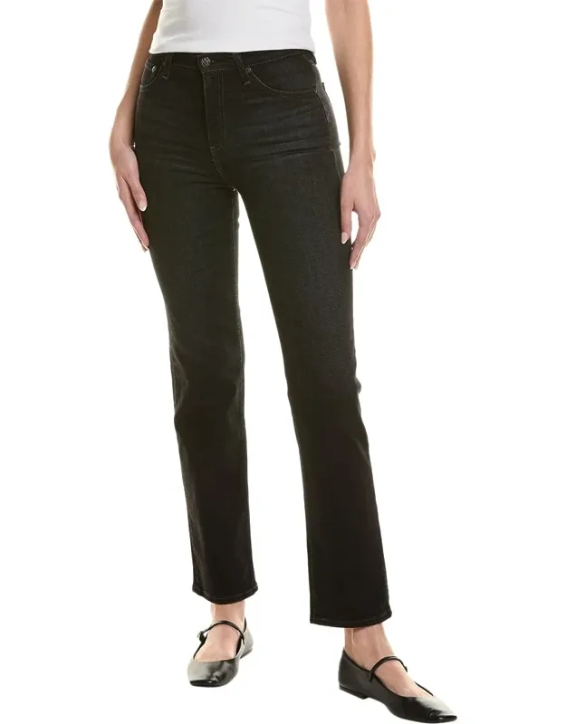 High-rise Vintage Fit Straight Leg Jeans