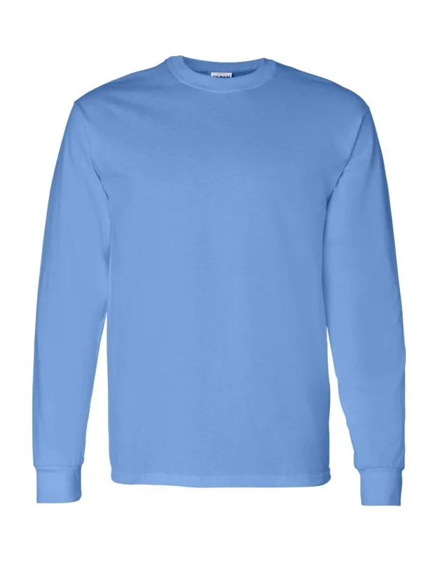 Gildan Heavy Cotton Long Sleeve T-shirt, Midweight Fabric, Classic Fit
