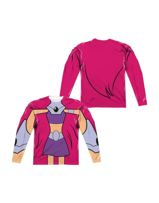 Teen Titans Go Starfire Uniform Long Sleeve Tee